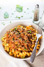 Greek Style Meat Pasta Sauce Recipe Meat Sauce Curly Pasta Recipe Curly Pasta