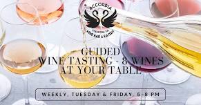 Weekly Guided Tastings at Accordia