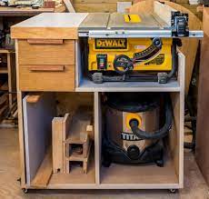 mobile tablesaw stand for dewalt dw745 part 1 of 2 workshop re model episode 2 rag n bone brown table saw workbench diy table saw table saw