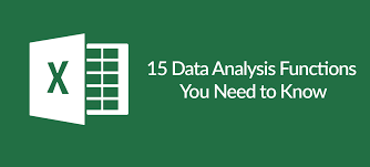 Explain how it value added to in a skills section on your resume or cv, you can list microsoft excel here. 15 Excel Data Analysis Functions You Need To Know Excel With Business