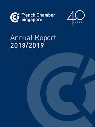 French Chamber Singapore Annual Report 2018 2019 By The