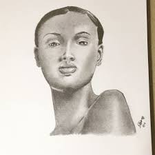 L Oreal Makeup Model Duckie Thot Loreal Ducky Pencil Drawings