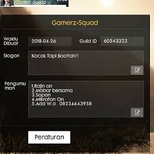 Mau bikin caption bahasa inggris untuk instagram dengan tema free fire? Slogan Guild Free Fire Keren Pigura