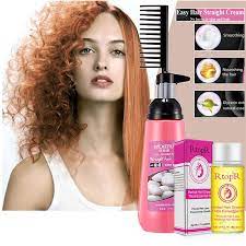 This means formulas that nourish and condition without weighing it down. Buy 150ml Mokeru Straight Hair Cream Rtopr 20 Ml Herbal Hair Growth Essential Oil Smooth Hair Straightening 2pcs Hair