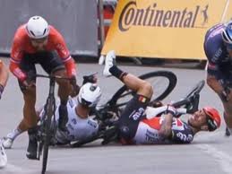 An oblivious fan posing for the cameras caused a bloody crash saturday that plunged the first stage of the tour de france — won by julian alaphilippe — into chaos. Iucvdnoenirlem