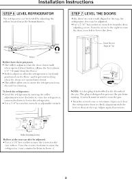 Place plywood or cardboard pieces on the floor directly in front. Ge Monogram Side By Refrigerator Manual L0609555