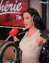 Katy Perrys Sexy See-through Outfit At Nrj Radio Station In Paris - AZNude