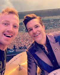 Moment The Killers invite Scots drummer
