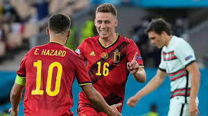 La redazione di as esclama: Calcio Europei 2020 Belgio Portogallo 1 0 Basta Thorgan Hazard Ai Quarti C E L Italia Eurosport