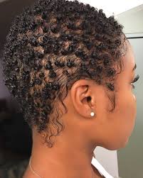 Short haircut with the shaved sides. 55 Beautiful Short Natural Hairstyles That You Ll Love