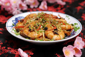 Pan Fried Prawns Kuali