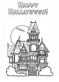 Parents may receive compensation when you click through and purchase from links contained on this website. Big Haunted House Coloring Page Coloring Home