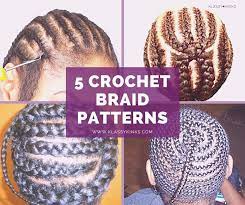 5 Of The Best Crochet Braid Patterns Crochet Braid Pattern Braid Patterns Hair Patterns