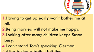 Gerunds are formed from verbs and result in verbs, but they function as nouns. 8 Examples Of Gerund Sentences Definition And Examples Lessons For English