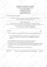 Class 12 Isc Prelims 2018 English Paper 1 English Language Bethany High School Bangalore Respaper Com English Language English Paper Language