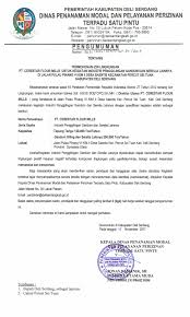 Kami yang bertanda tangan dibawah ini adalah contoh surat permohonan pindah sekolah. Seri Deli Sistem Elektronik Perizinan Deli Serdang Surat Permohonan Izin Lingkungan Blog