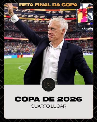 14 anos. Uma era. 🇫🇷👏 Didier Deschamps se despede do comando da sele&ccedil;&atilde;o francesa ap&oacute;s uma trajet&oacute;ria hist&oacute;rica. Foram 187 jogos, dois t&iacute;tulos, a Copa do Mundo de 2018 e a Liga