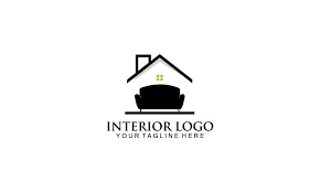 How many beautiful designs of an interior are offered in magazines and websites! Interior Room Gallery Furniture Logo Grafik Von Deemka Studio Creative Fabrica