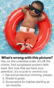 Sun Safe Babies The Skin Cancer Foundation