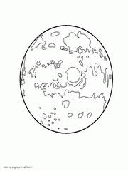 Solar system coloring pages are a great way for parents and teachers to help kids learn about the planets, moons and other objects in space. Space Coloring Pages Solar System Planet Rocket Pictures