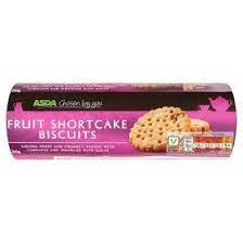 Asda Fruit Shortcake Biscuits Shortcake Biscuits Vegan Supermarket Shortcake