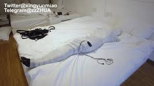 Double wrapping – full latex coat inside the mummy | Asian Bondage
