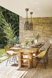 de piedra salle a manger jardin salle a manger veranda vie en plein air