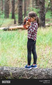 Small Girl With Camera Is Taking Pictures Of Nature Young Photographer Nature Naturebeauty Naturepho Girls With Cameras Taking Pictures Best Nature Images