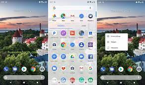 El launcher o lanzador de android es como el entorno de escritorio del sistema . Download Android P Launcher Apk For Huawei Emui Phones Pixel 3 Launcher Huawei Advices