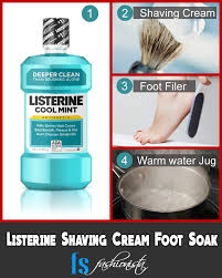 Foot soak recipe with listerine. 7 Listerine Foot Soak Recipes For Baby Soft Feet Fs Fashionista