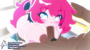 2023 2d abs animated brown skin dark skin digital media (artwork)  dreamflower dreamflowerbunny fellatio furry human human on anthro humanoid  penis male penetrating anthro male penetrating female mp4 muscular