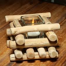 Kako narediti svečnike iz lesa z lastnimi rokami? DIY leseni svečniki DIY  breza svečnik.