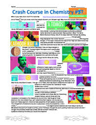 There is no uncertainty that visual learning assumes a key part with regards to kids' learning and improvement. The Periodic Table Crash Course Worksheets Teaching Resources Tpt