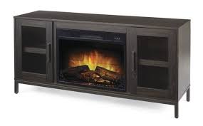 Operates with or without heat. Canvas Canmore Media Console Electric Fireplace 54 In Canadian Tire