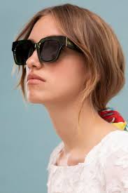 Shop Rae Green Sunglasses