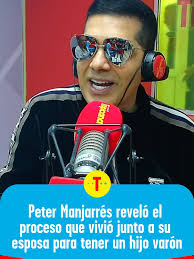 Peter Manjarrés y su viaje para tener un hijo varón