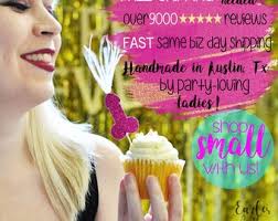 Christmas Bachelorette Party Decorations: Red, Green, Gold Glitter Penis  Confetti