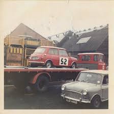 Mini Cooper Ajb 44 B 1965 Monte Winner Taking A Rest Mini Cooper Classic Mini Mini Cars