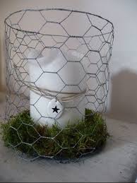 Deco De Table Grillage A Poule Bricolage Et Loisirs Creatifs Deco Paques