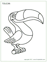 Maybe you would like to learn more about one of these? Toucan Printable Templates Coloring Pages Firstpalette Com Free Coloring Pages Bird Crafts Coloring Pages