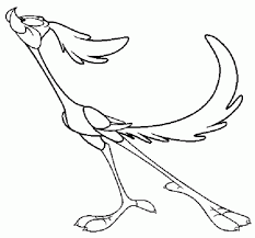 Road Runner From The Looney Tunes Coloring Picture Coloring Pages For Girls Coloring Pages For Boys Animal Coloring Pages
