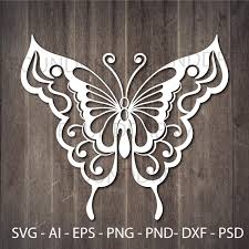 Download Cricut Svg Butterfly Pattern Butterfly Mandala Pattern For Laser Cut Cricut And Scroll Saw Multilayer Mandala Scroll Saw 3d Pattern Carving Whittling Craft Supplies Tools Aloli Ru