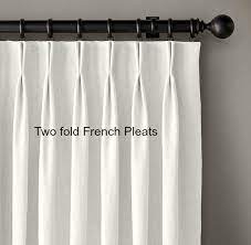 French Pleated Linen Drapes Grosgrain Curtains Customized Etsy In 2021 Pinch Pleat Curtains French Pleat Curtains
