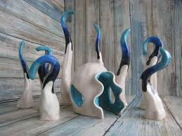 Sea Monster Sculpture Deep Sea Creature Art Ceramic Sea Creatures Art Deep Sea Creatures Deep Sea Creatures Art