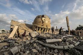 Ruin and death dot the map across ...