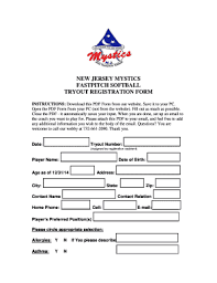 Place an electronic digital unique in your baseball tryout evaluation form by using sign device. Softballtryoutforms Fill Online Printable Fillable Blank Pdffiller