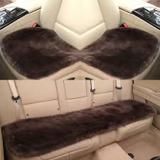 Ogland Natural Fur Comfort Authentic Fluffy Sheepskin Car Seat Cover For Soft Car Seat Cushion Made Of Austra Sheepskin Car Seat Covers Car Seats Carseat Cover