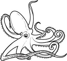 The underwater vegetation and environment have been sketched beautifully in the. Octopus Coloring Page 2 Octopus Coloring Page Octopus Colors Animal Coloring Pages