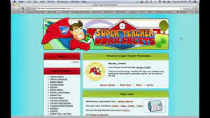 Make your world more free. Super Teacher Worksheets Ednak