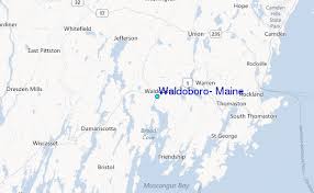 Waldoboro Maine Tide Station Location Guide